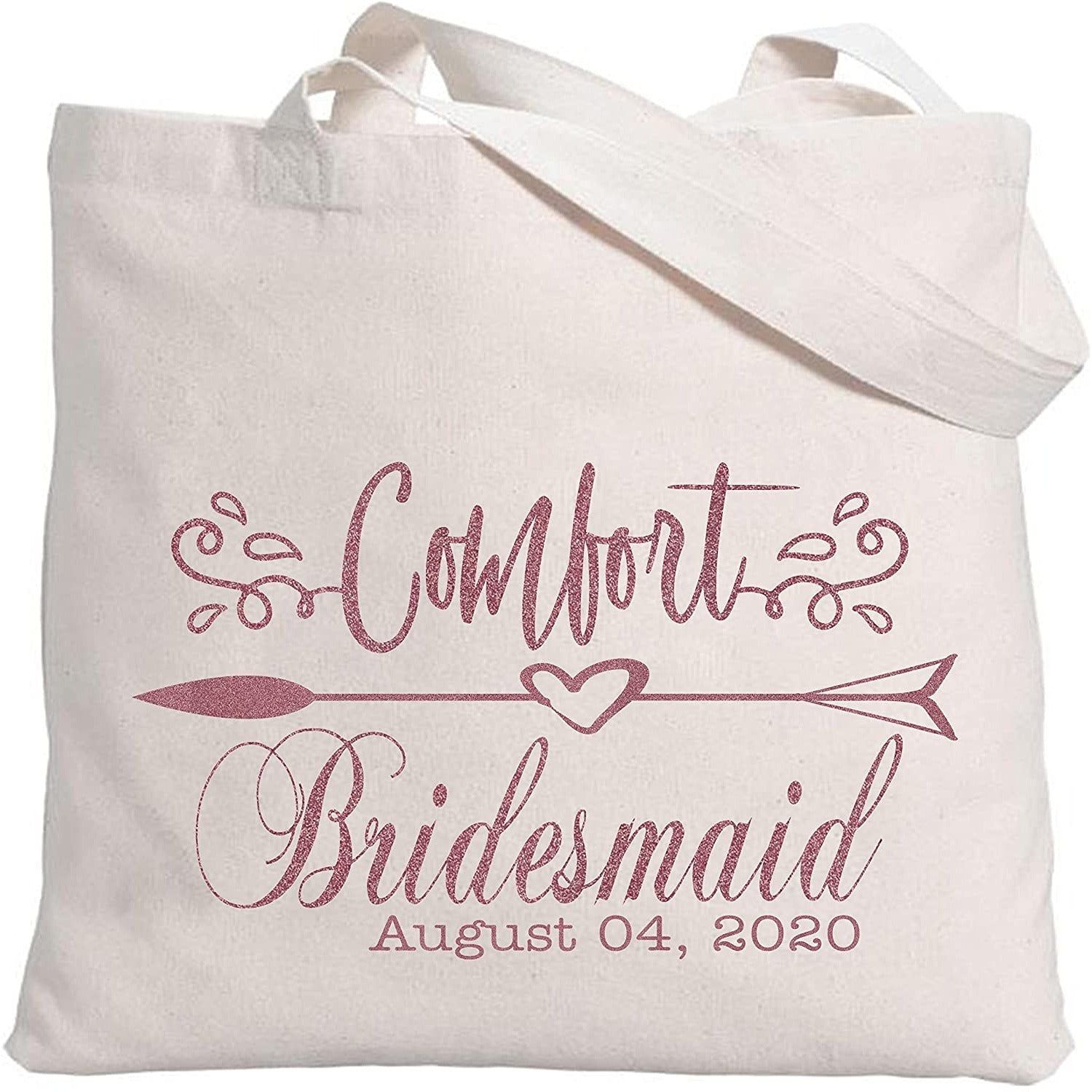 Personalized Tote Bag for Bridesmaids Wedding Customized Bachelorette Party Bag Set of 6, 8, 10, 12 - secapparelonline