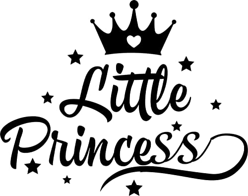 SEC Apparel Princess Iron On Transfers Patches Decals Vinyl Applique for Girls Women T Shirts Fabric Clothing - secapparelonline