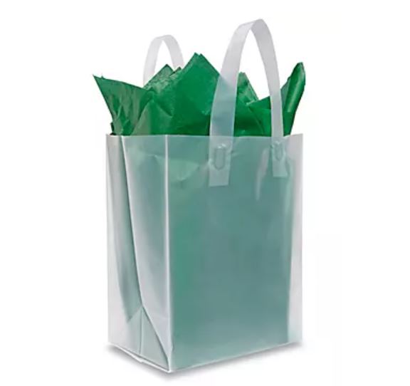 Personalized Clear Bags with Handle  Handles, Party Bags, Shopping Bags, Retail Bags, Merchandise Bag,, Party Bags,